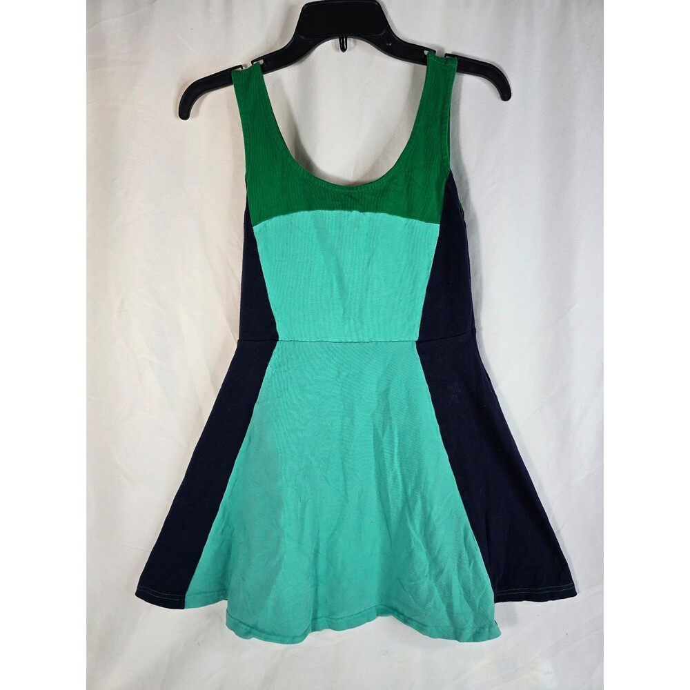 Colorblock Skater DreExpress Colorblock Fit & Flare Skater Mini Dress Size Large